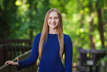 Olivia Jákli encourages others to use opportunities to make their own paths Olivia Jákli encourages others to use opportunities to make their own paths