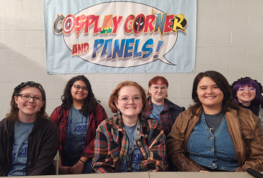 The "Flash Fiction" panel at Akron ComicCon