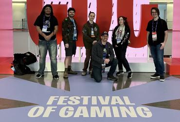Students at Festival of Gaming