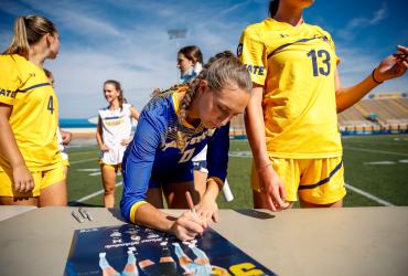 Emma Klein, student-athlete and Honors College member
