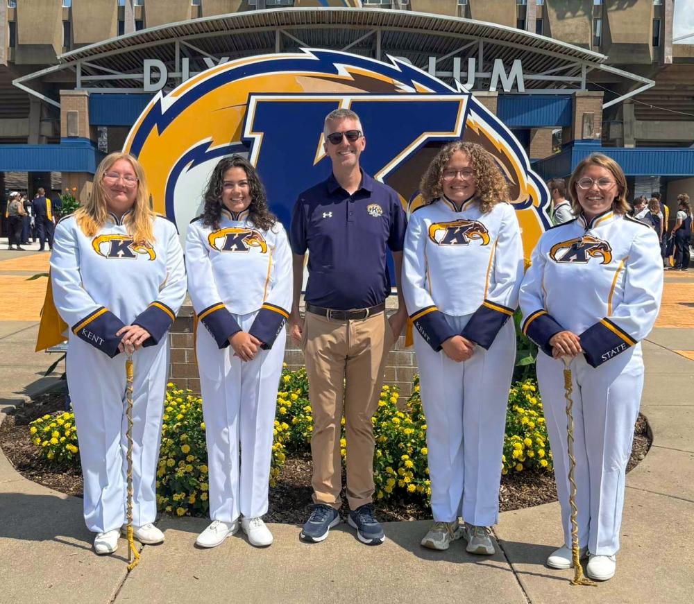 Darin Olson and the 2025 Drum Majors