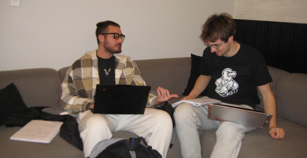 LunaCase founders Gage McCreary and Ben Windt