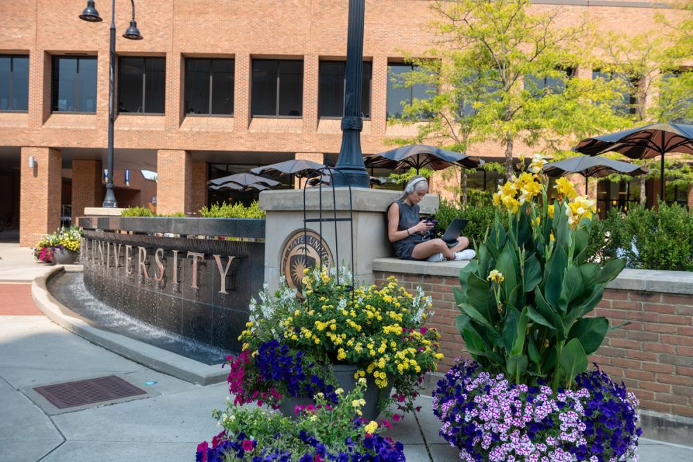 Kent State University Risman Plaza