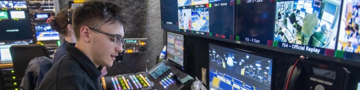 Austin Monte at a ����ֱ�� State control board.