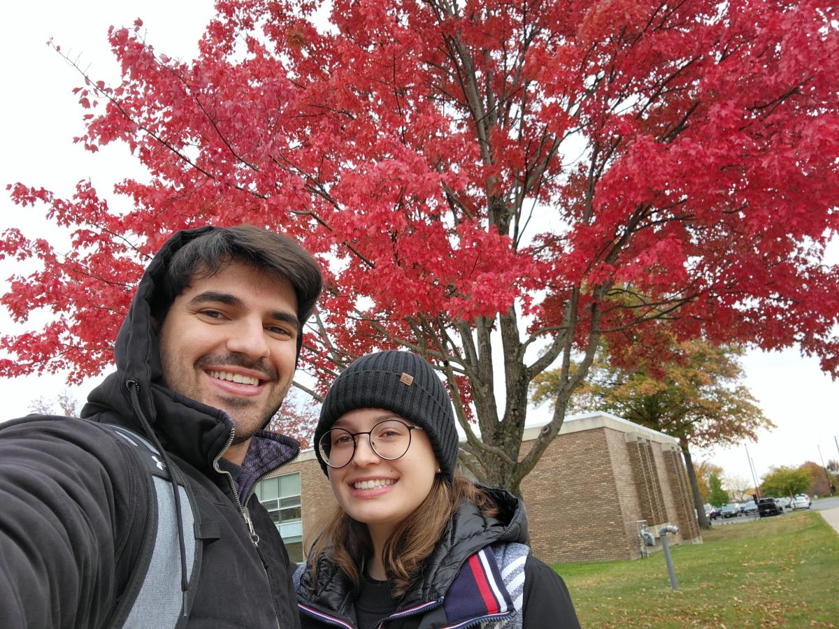 Gabriel and his fiance