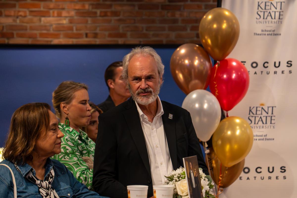President Todd Diacon and his wife, Moema Lacerda Furtado, at the Downton Abbey preview showing. President Todd Diacon and his wife, Moema Lacerda Furtado, at the Downton Abbey preview showing.