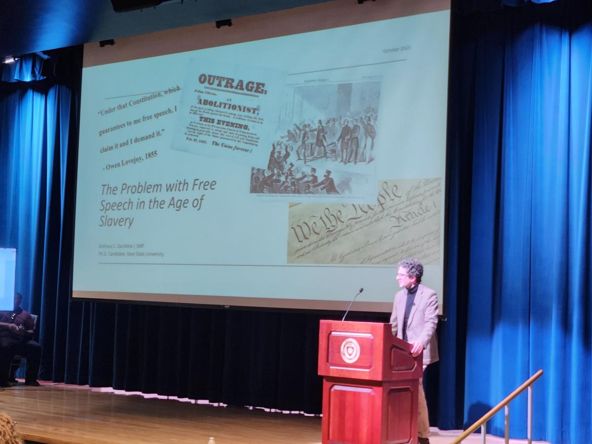 Anthony Zacchino, Three-Minute Thesis