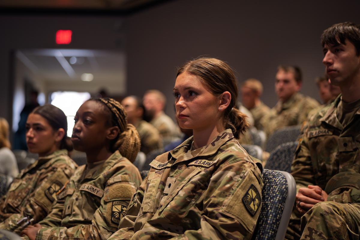 ROTC Students Veterans Day 2025