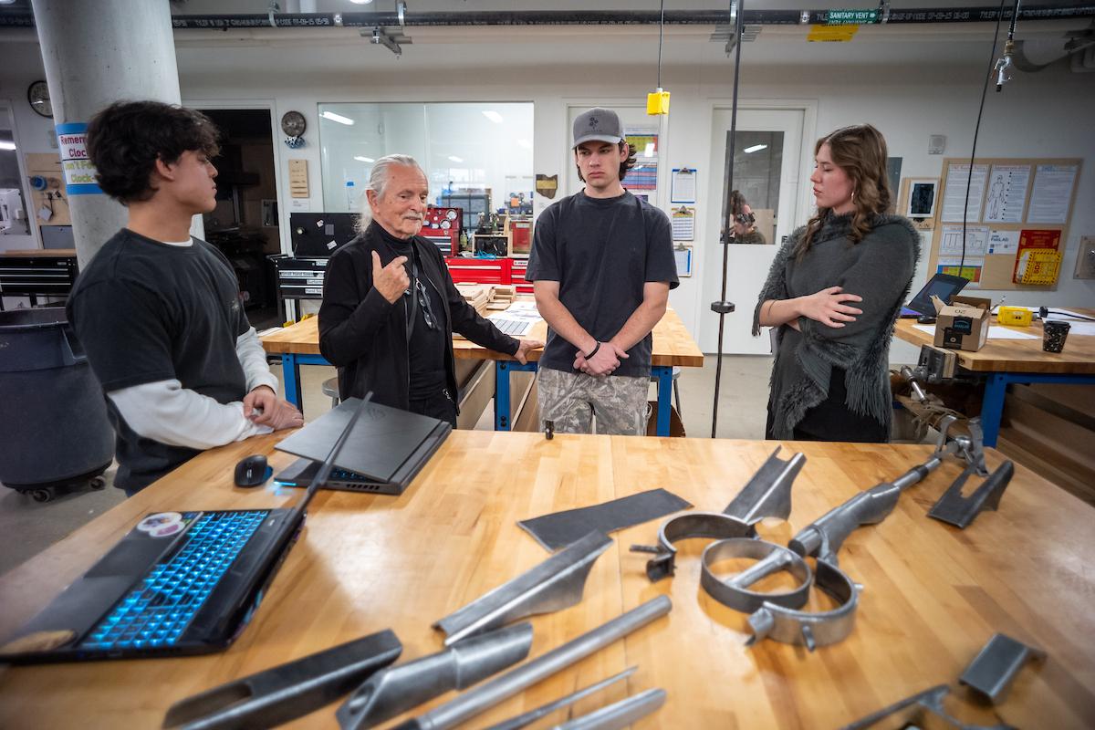 Visiting artist Krzysztof Wodiczko