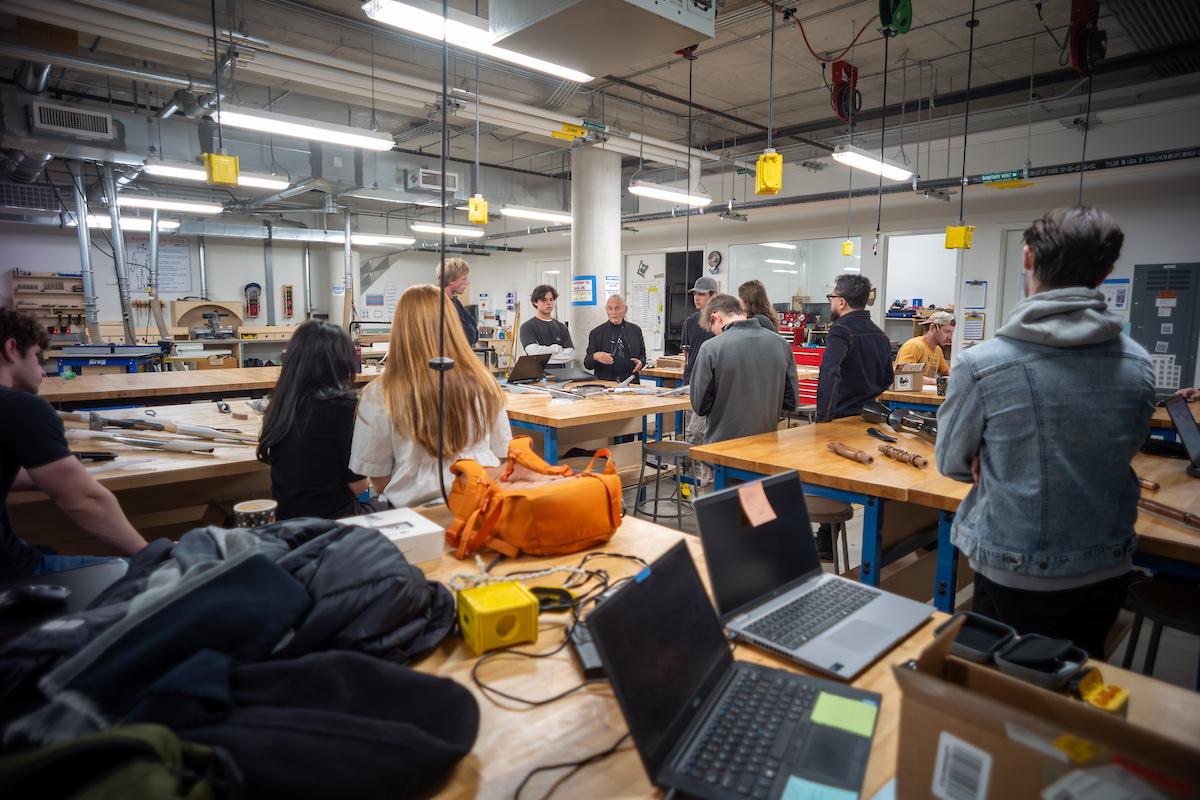 Visiting artist Krzysztof Wodiczko