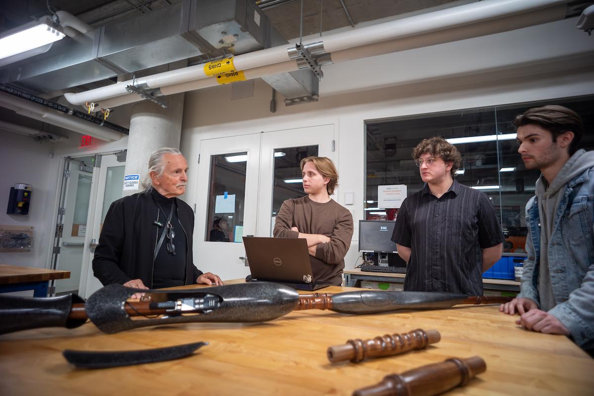 Visiting artist Krzysztof Wodiczko