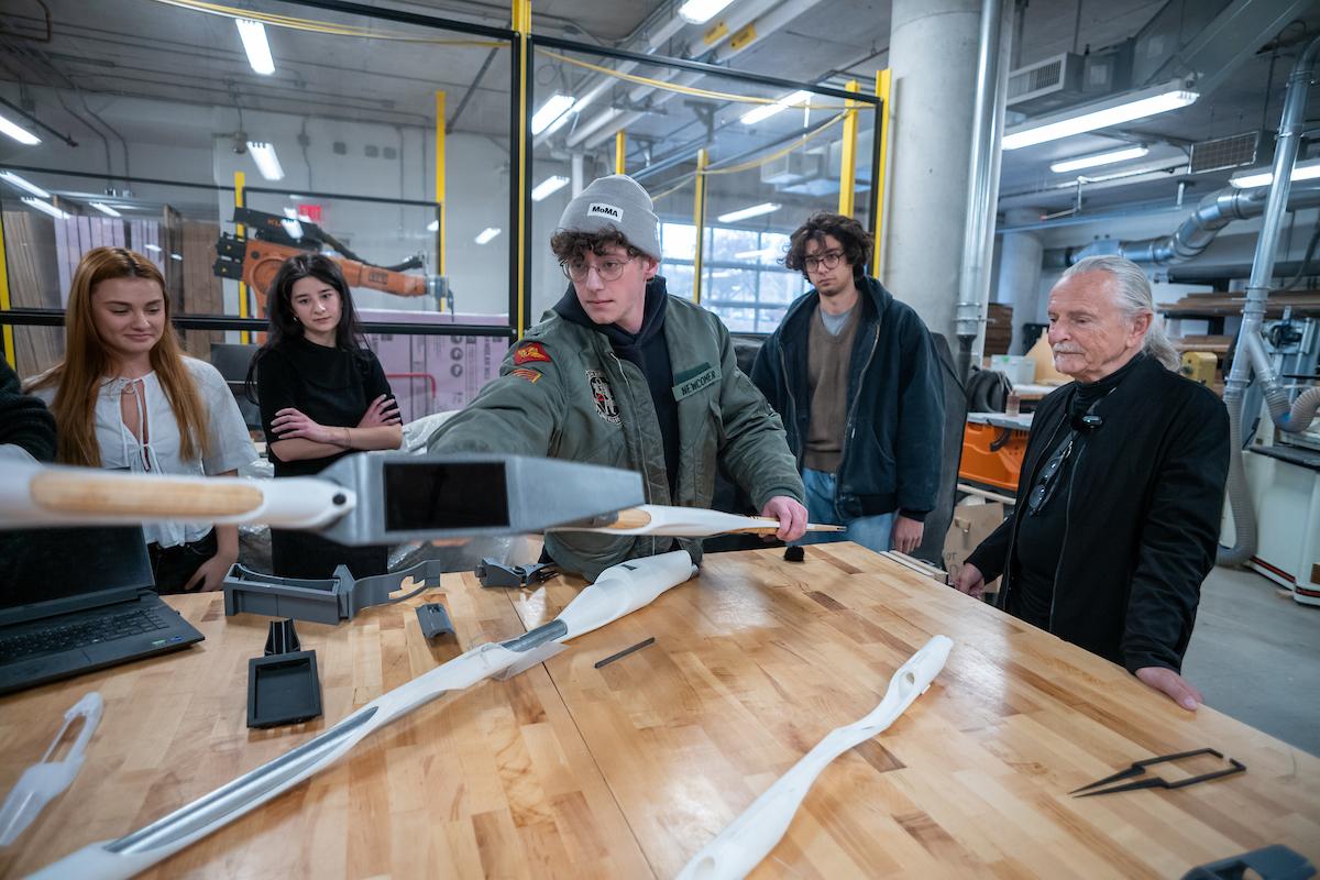 Visiting artist Krzysztof Wodiczko