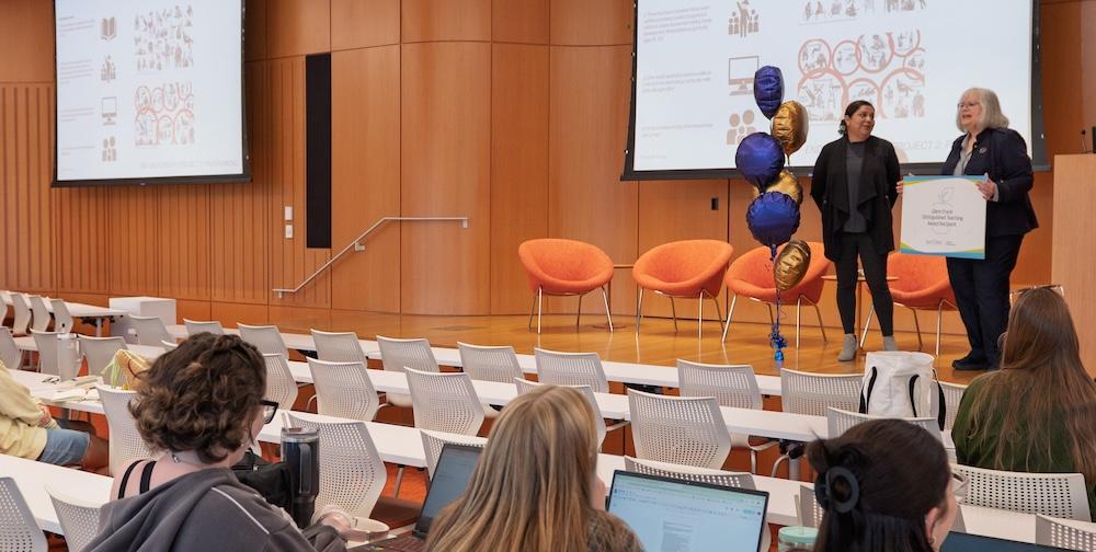 Tina Patel, interior design associate professor, wins inaugural Glenn Frank Distinguished Teaching Award