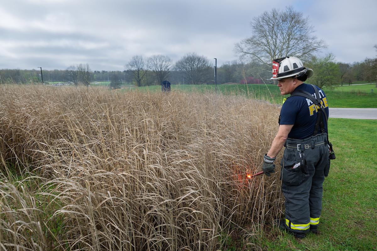 Annual Prairie Burn 2026 First Attempt.