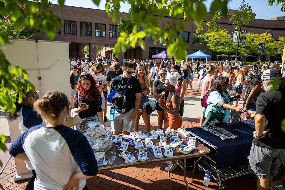 A scene from the annual Blast Off event.