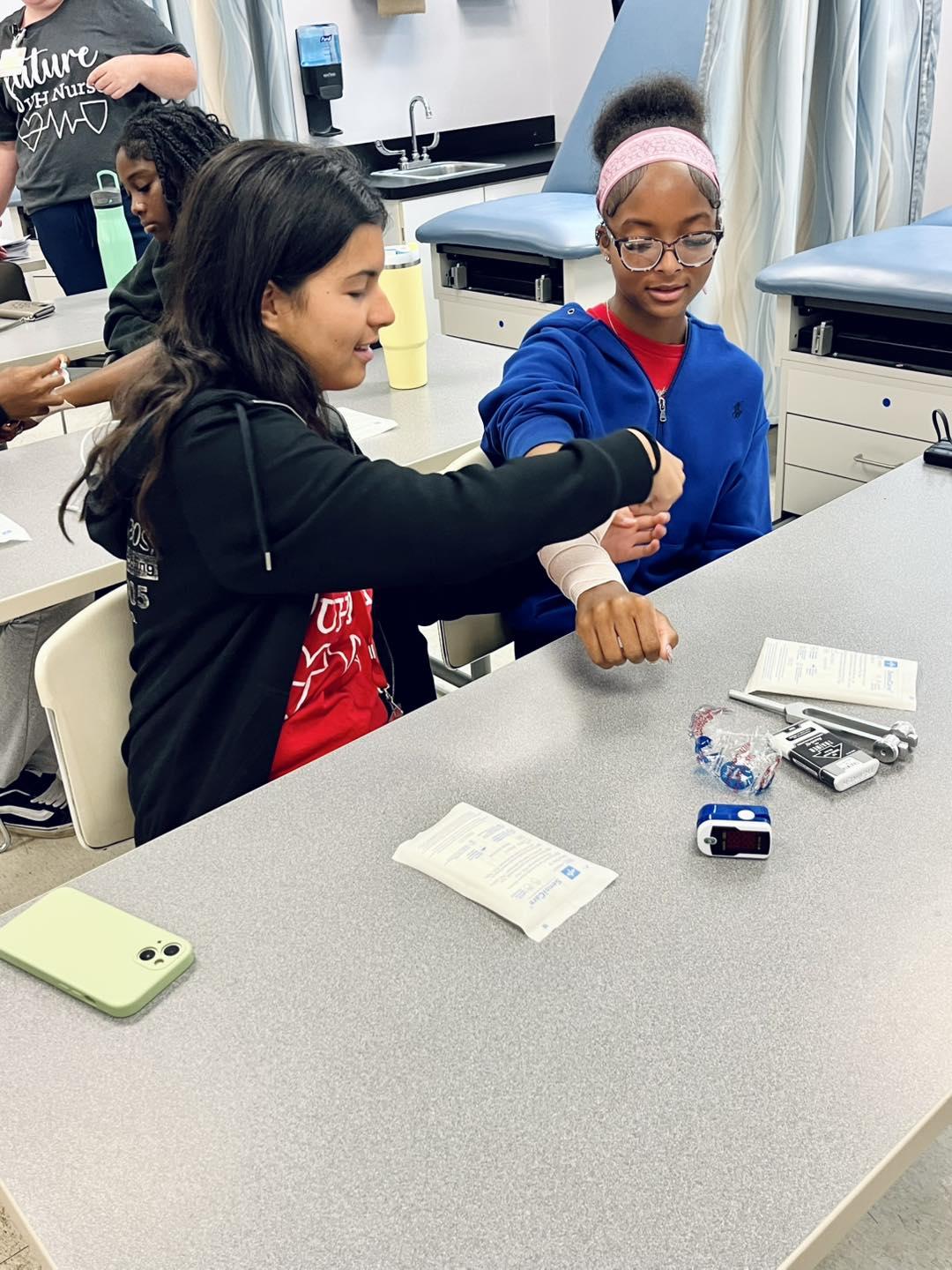 University Hospitals Future Nurse Academy Program students