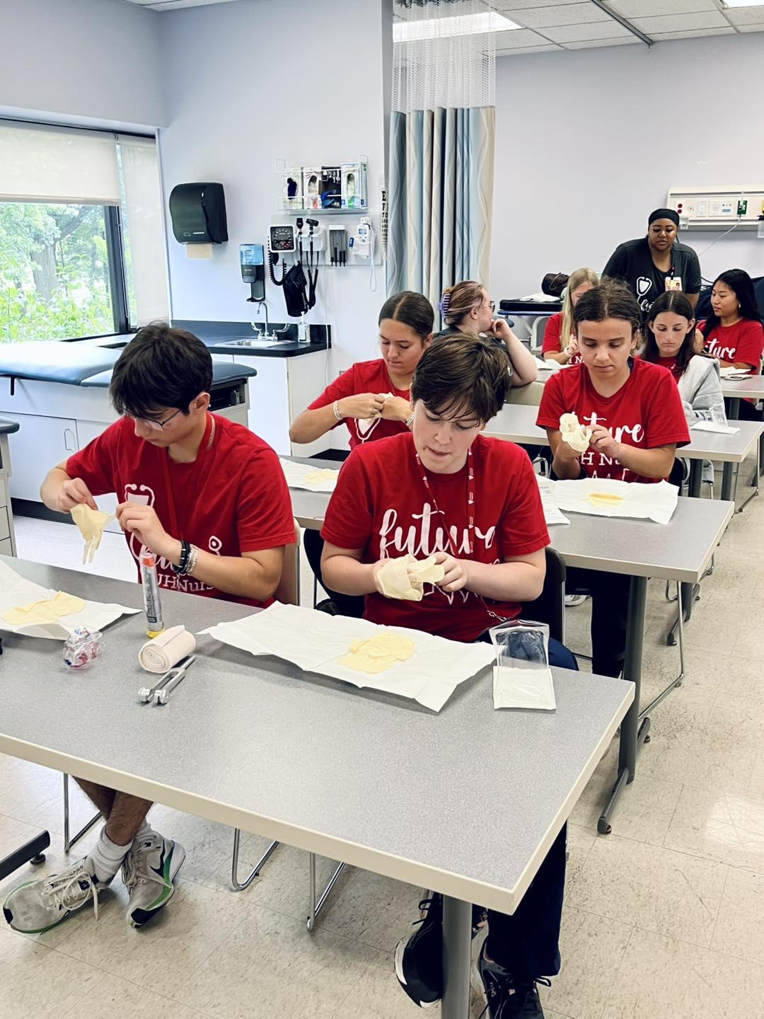 University Hospitals Future Nurse Academy Program students