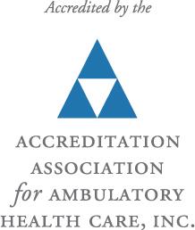 Logo for the Accreditation Association for Ambulatory Health Care, Inc.
