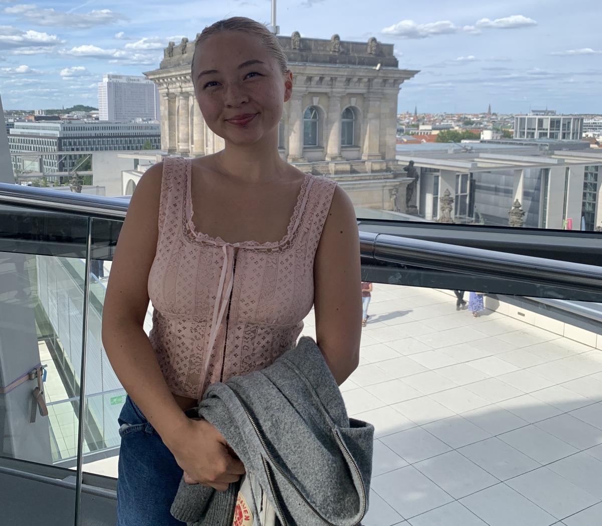 Architecture major Georgia Coulter studied abroad in Berlin, Germany.