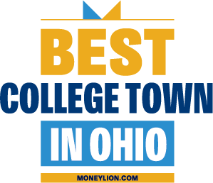 Kent Ohio has been voted the #1 college town in Ohio, according to Moneylion.com