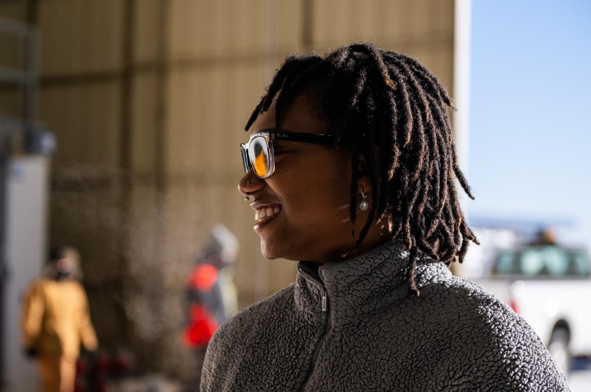 Ashanti Mallit is a junior in ����Թ� State's professional pilot program.