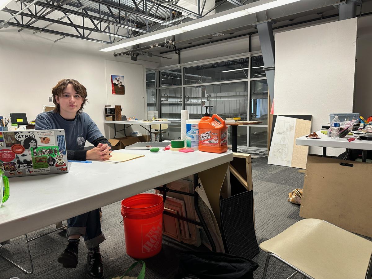 Bachelor of fine arts drawing studio