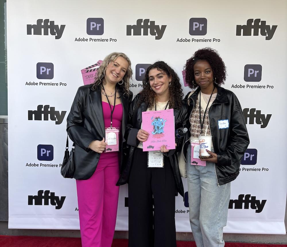 Bailey Fair, Stella Naymik and Saida Lewis in Seattle in 2025