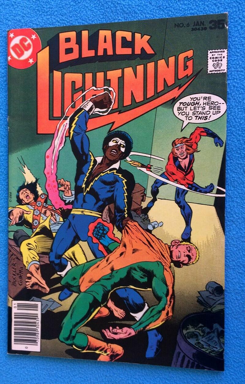 Black Ligtning Comic Cover