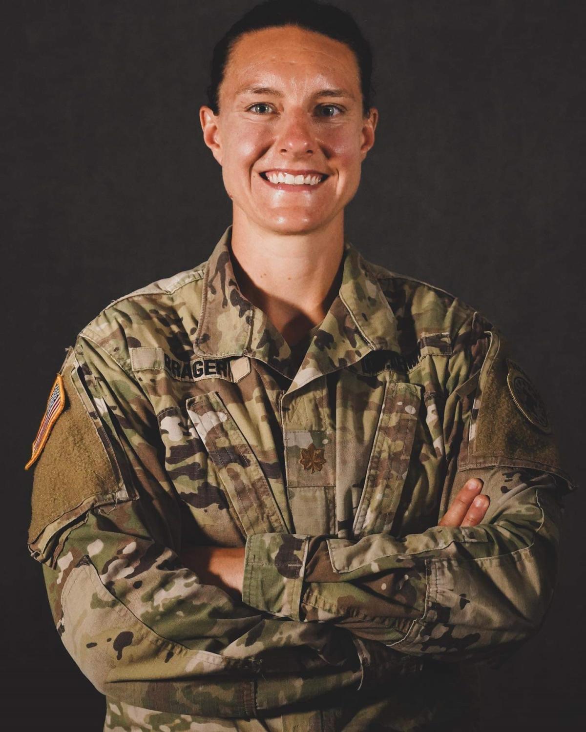 Allison Brager, Ph.D. ‘11: deputy chief science officer, John F. Kennedy Special Warfare Center and School. Allison Brager, Ph.D. ‘11: deputy chief science officer, John F. Kennedy Special Warfare Center and School.