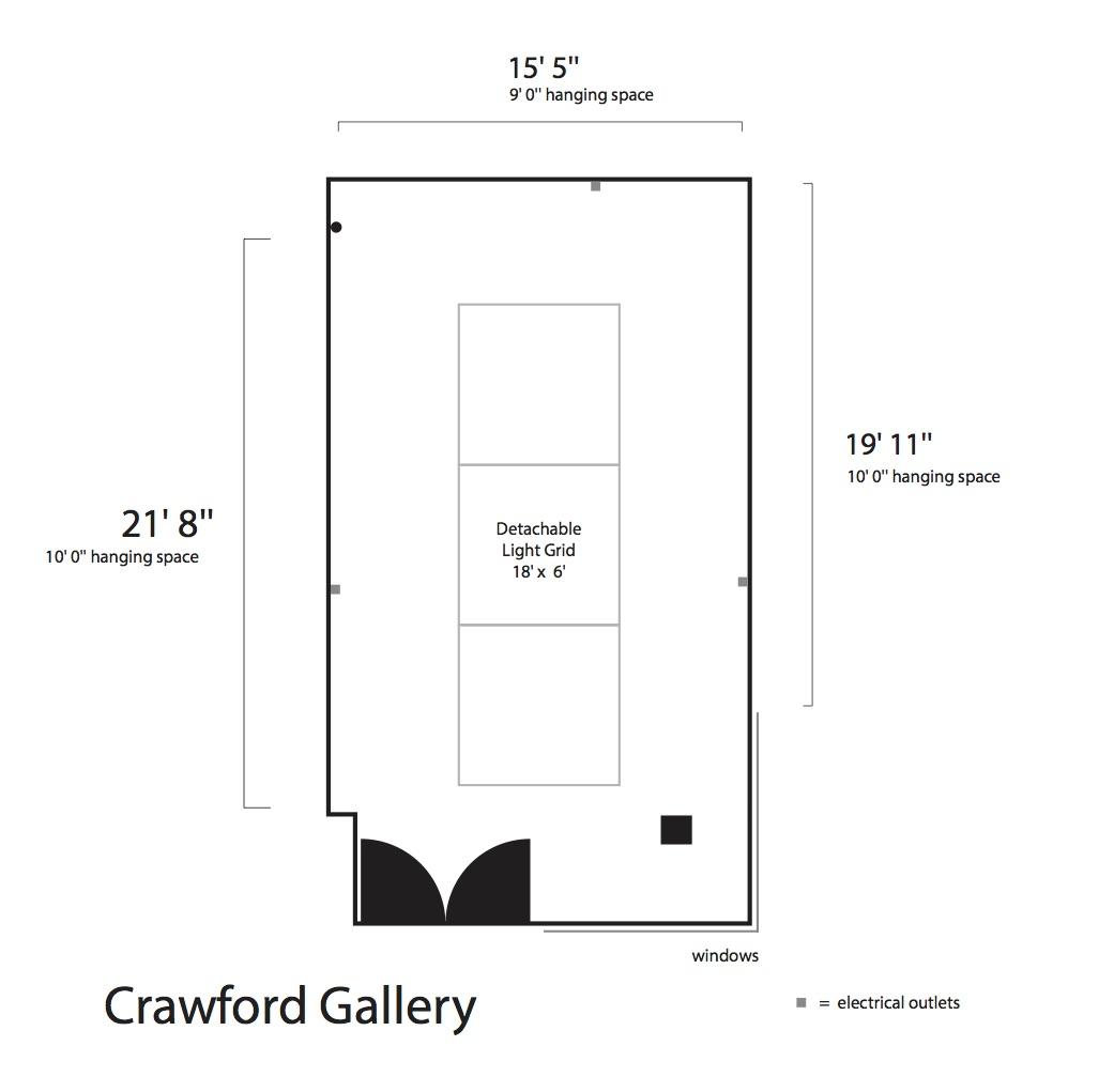 Blueprints of the Crawford Gallery