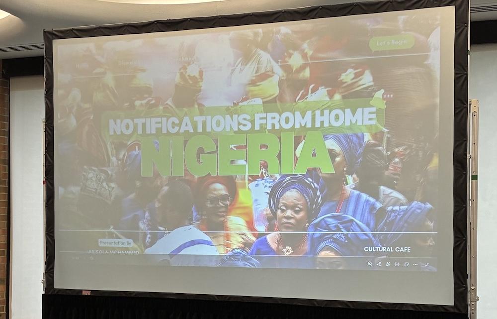 Cultural Cafe Nigeria Presentation