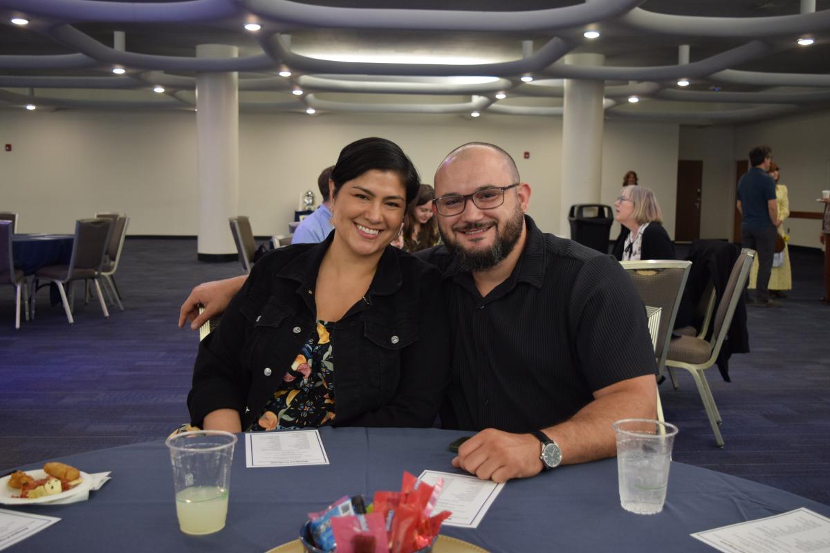 Anthropology Student Jaymes Taylor (right)