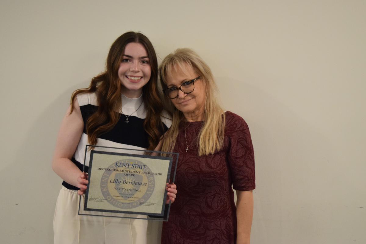 Lilly Berkhouse (left) with Gabriella Paar-Jakli