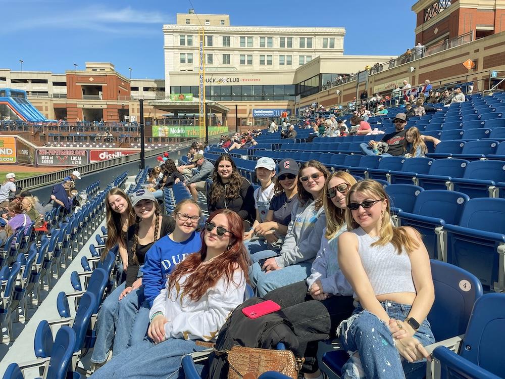 Friona at a Dress Up for Downs Event in Akron