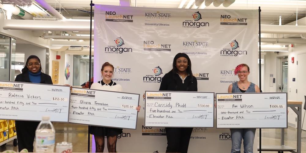 LaunchNET Elevator Pitch 2025 winners