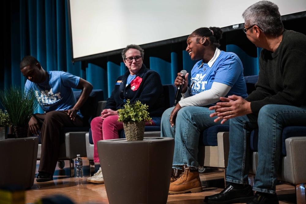 I am first celebration panel with Nicole Kotlan and Don'Marie