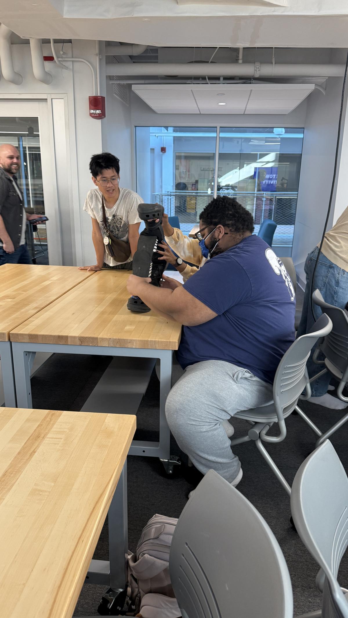 Delonte Goodman in his DI Fellows Group