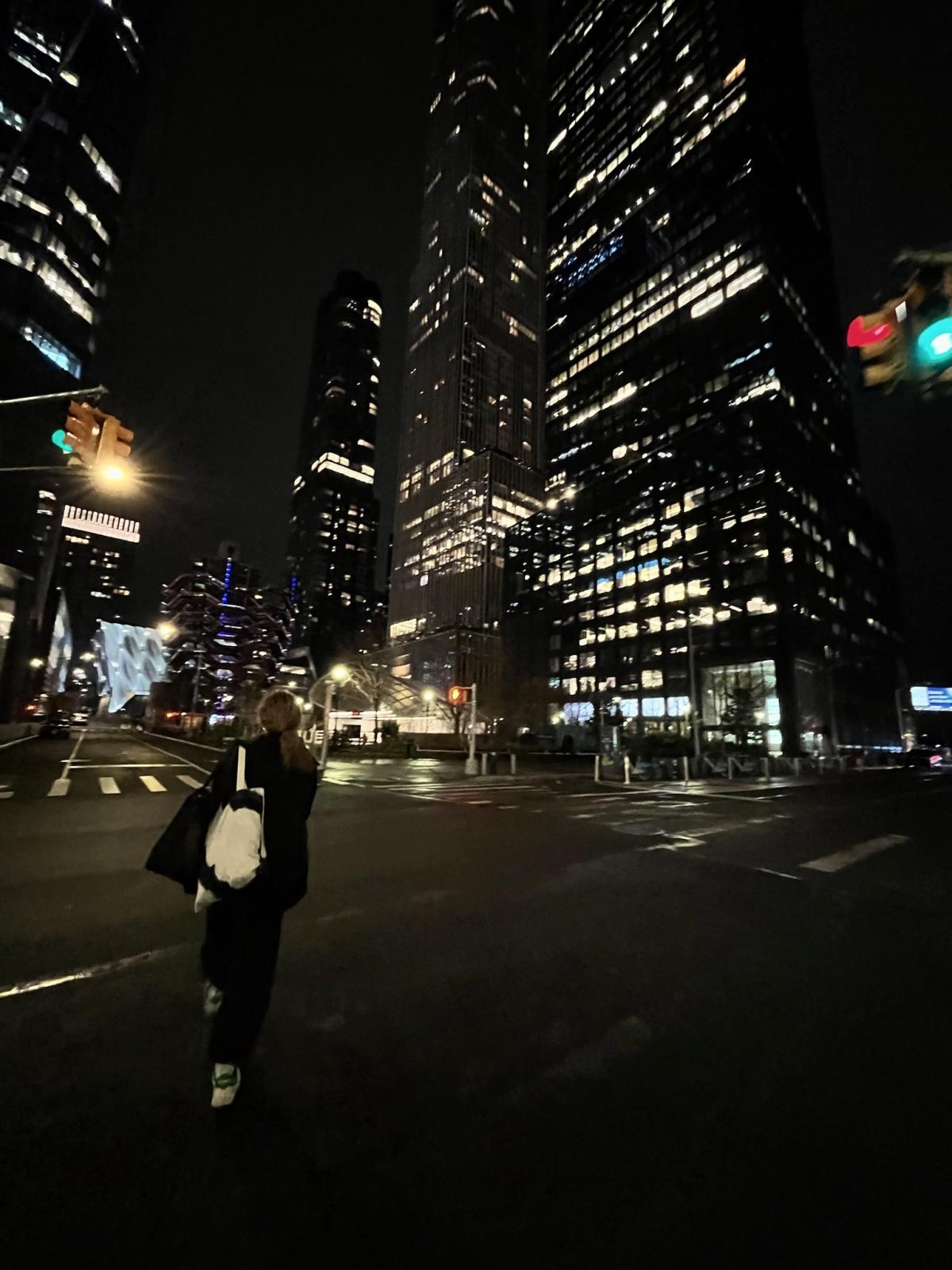 Kaleigh McGreal in NYC.