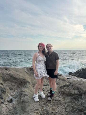 Sisters Michaela and Mackenzie Butler spend the summer of 2025 in Japan as Freeman Fellows interns.