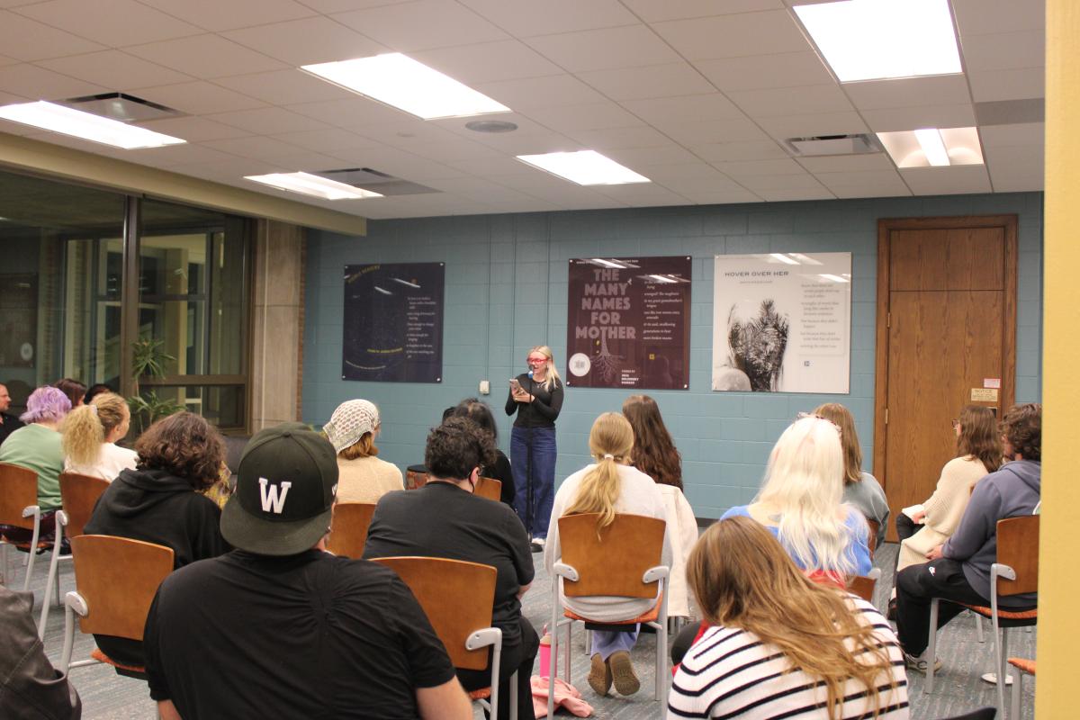 Poets read at the annual Celebrating Our Own