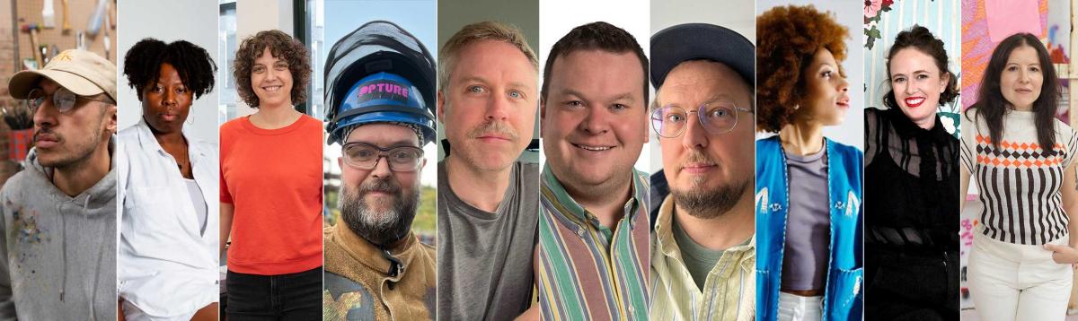 Collage of lecture artists