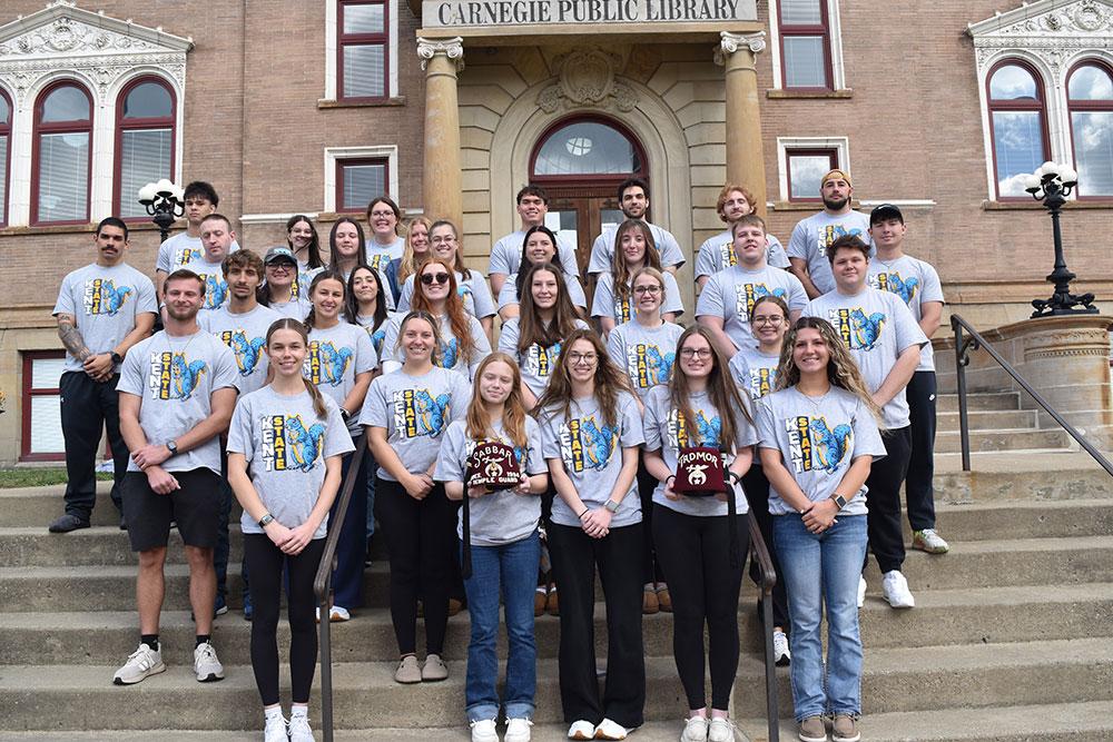 PTA Students from Kent State East Liverpool Donate Funds to Shriner’s Children’s Hospital