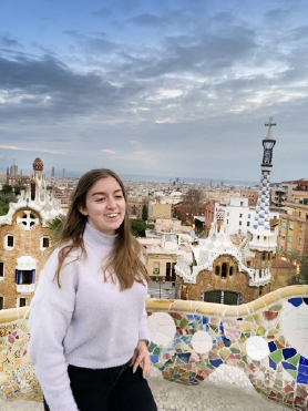 Kent State Study Abroad experience, Kari Evans, third year student