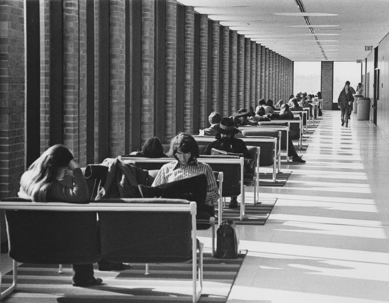 Kent Student Center always offered students a place to study.