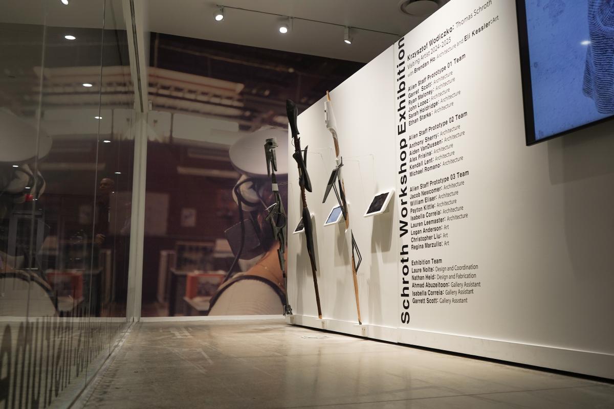 "Alien Staffs" exhibition CAED