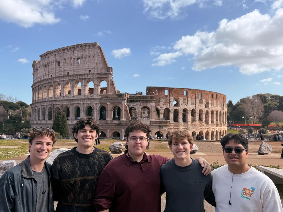 Students in Rome