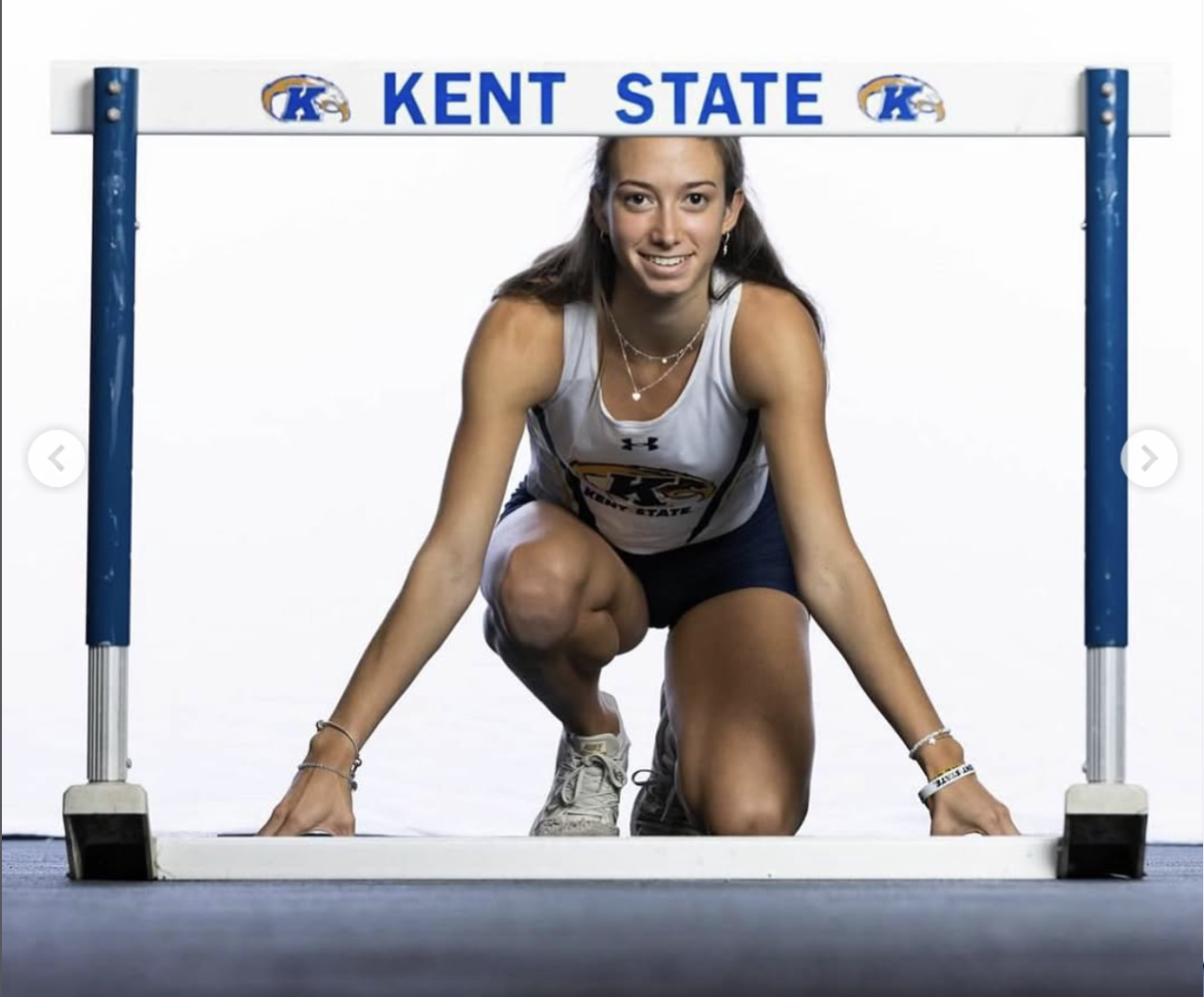 Matilde Carboncini competes for Kent State, hails from Italy