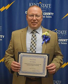 Neal Franchock was recognized as the Top Nursing Student (second level) and for clinical excellence (second level).