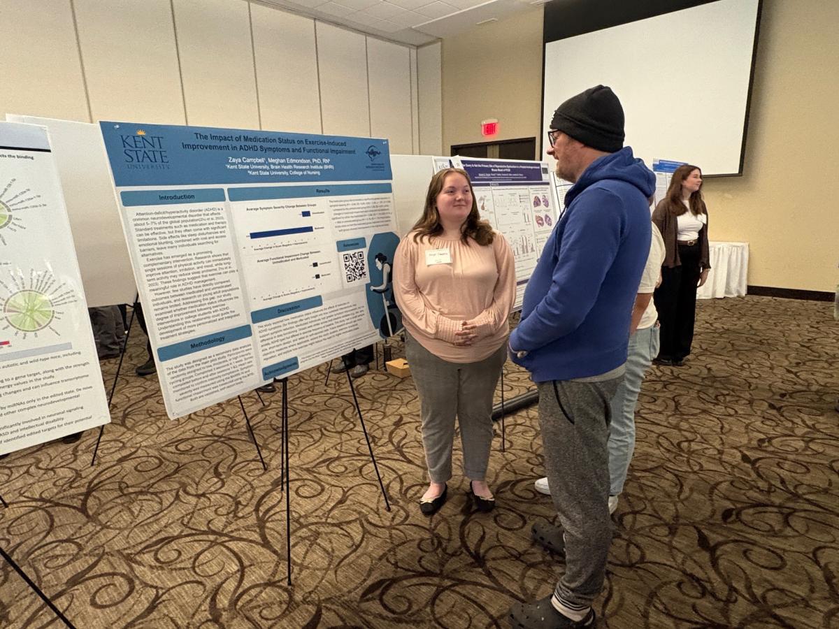 Students present their research at the 2025 Neuroscience Symposium. Students present their research at the 2025 Neuroscience Symposium.