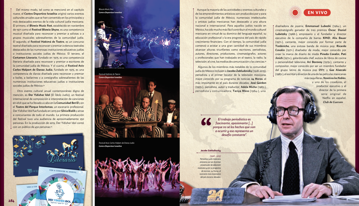 Page from inside Kogan's book